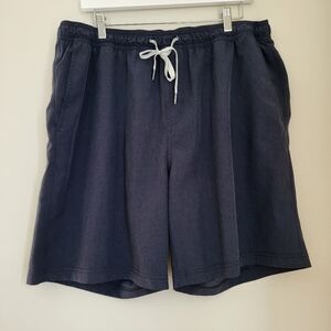 Fair Harbor One Short Athletic Swim Shorts, XXXL 8 In Inseam Dark Gray